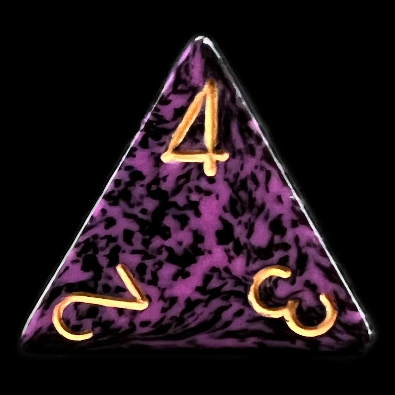 Chessex Speckled Hurricane D4 Dice