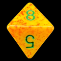 Chessex Speckled Lotus D8 Dice