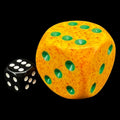 Chessex Speckled Lotus MASSIVE 36mm D6 Spot Dice