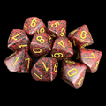 Chessex Speckled Mercury 10 x D10 Dice Set
