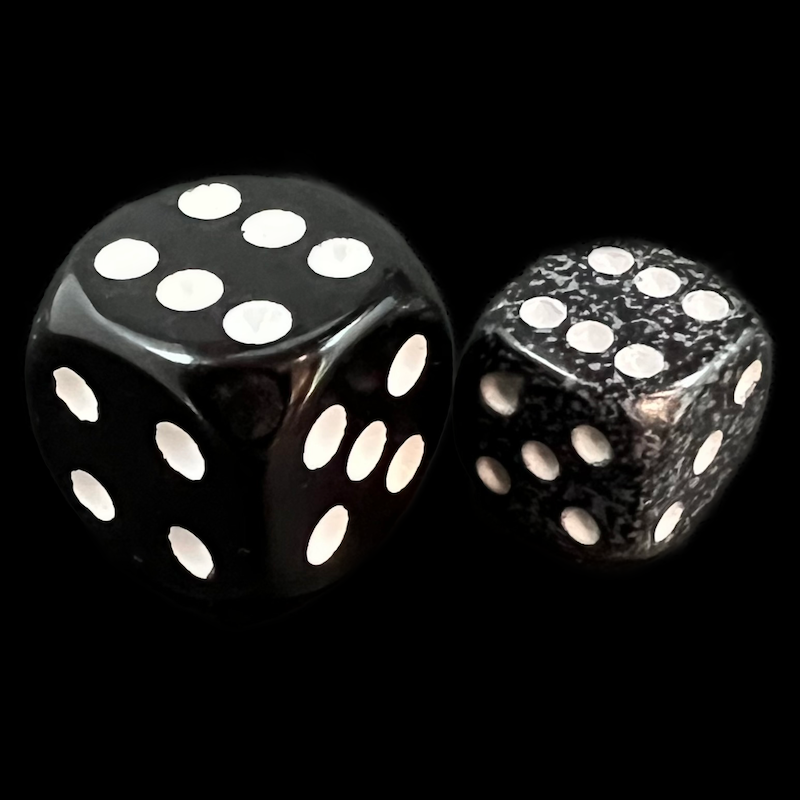 Chessex Speckled Ninja 36 x D6 Dice Set
