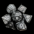 Chessex Speckled Ninja 7 Dice Polyset