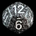 Chessex Speckled Ninja D12 Dice