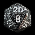 Chessex Speckled Ninja D20 Dice