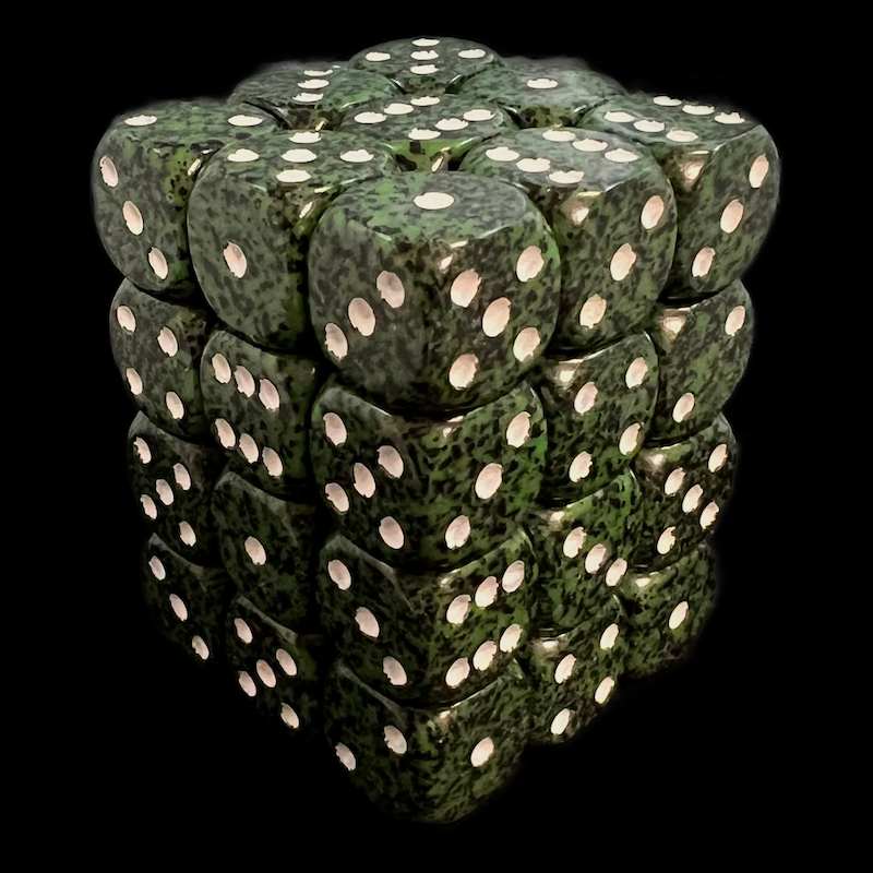 Chessex Speckled Recon 36 x D6 Dice Set