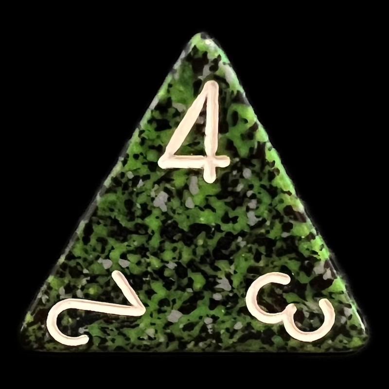 Chessex Speckled Recon D4 Dice