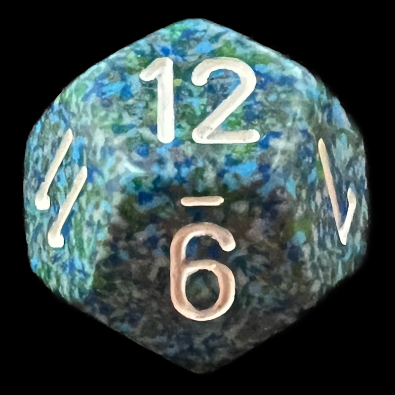Chessex Speckled Sea D12 Dice