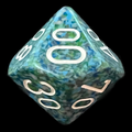 Chessex Speckled Sea Percentile Dice