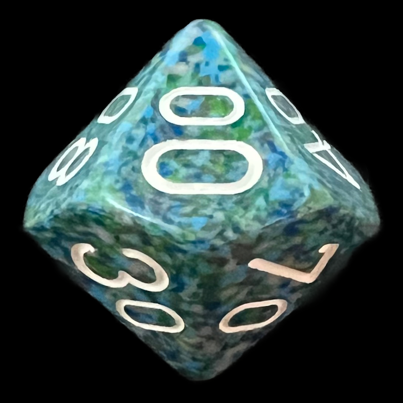 Chessex Speckled Sea Percentile Dice