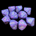 Chessex Speckled Silver Tetra 10 x D10 Dice Set