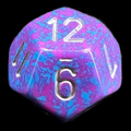 Chessex Speckled Silver Tetra D12 Dice