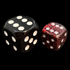 Chessex Speckled Silver Volcano 36 x D6 Dice Set
