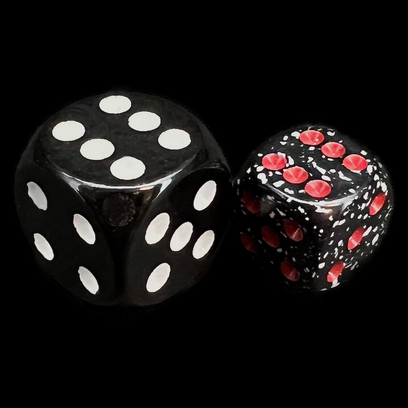 Chessex Speckled Space 36 x D6 Dice Set