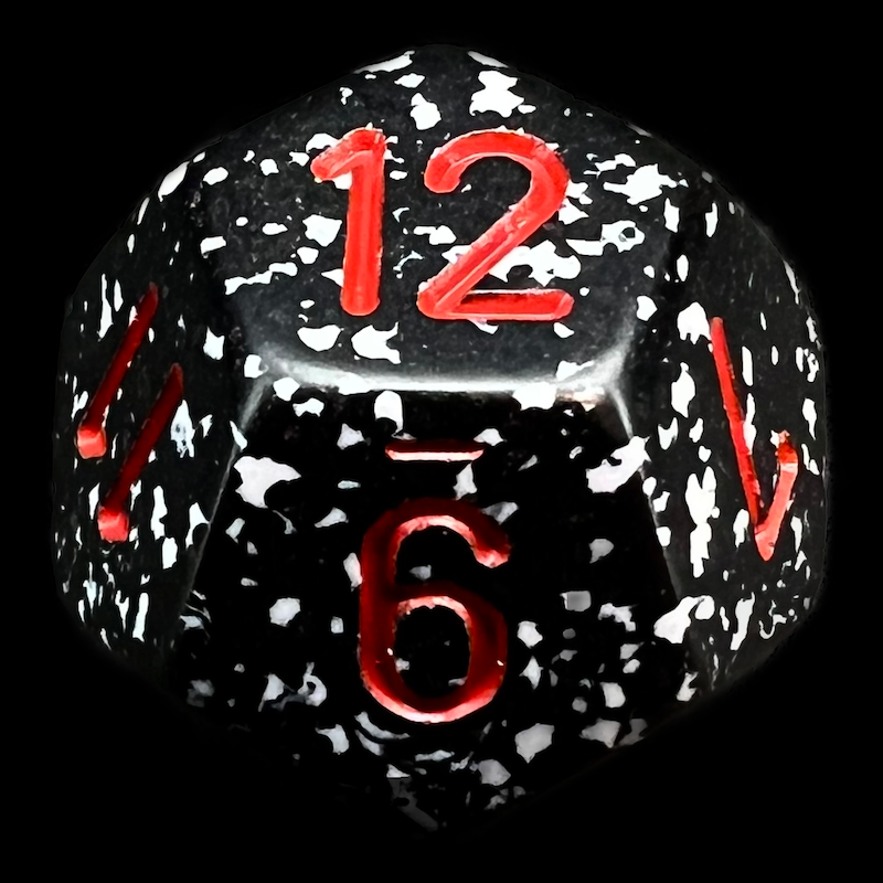 Chessex Speckled Space D12 Dice