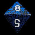 Chessex Speckled Stealth D8 Dice