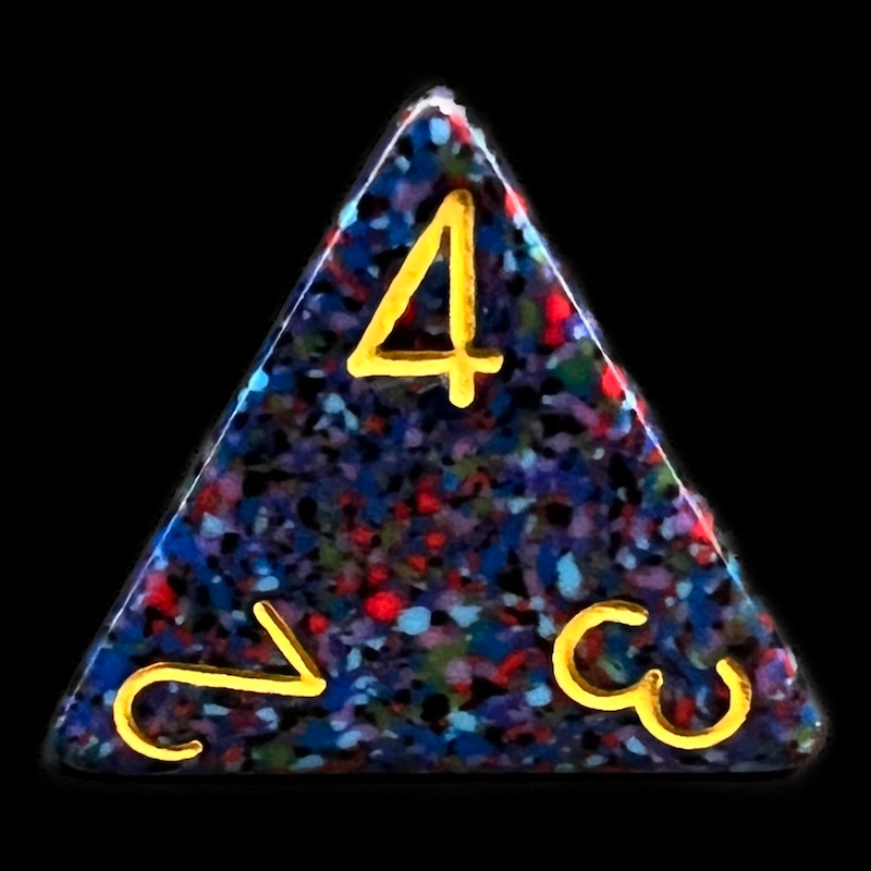 Chessex Speckled Twilight D4 Dice