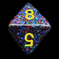 Chessex Speckled Twilight D8 Dice