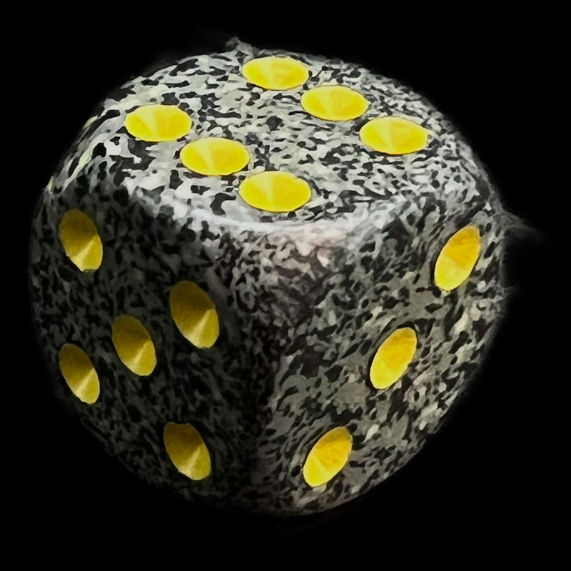 Chessex Speckled Urban Camo 16mm D6 Spot Dice
