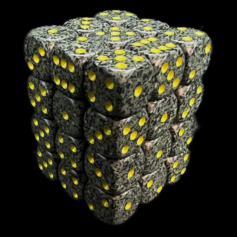 Chessex Speckled Urban Camo 36 x D6 Dice Set
