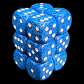 Chessex Speckled Water 12 x D6 Dice Set