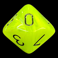 Chessex Vortex Bright Green D10 Dice