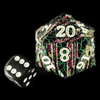 HALF PRICE CLEARANCE SECONDS TDSO Metal Jumbo 34mm D20 Dice SECONDS