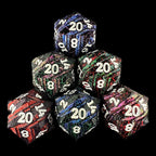 HALF PRICE CLEARANCE SECONDS TDSO Metal Jumbo 34mm D20 Dice SECONDS