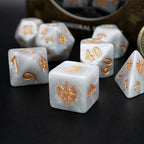 Dice Tomes Cleric 7 Dice Polyset + Coin