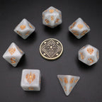 Dice Tomes Cleric 7 Dice Polyset + Coin