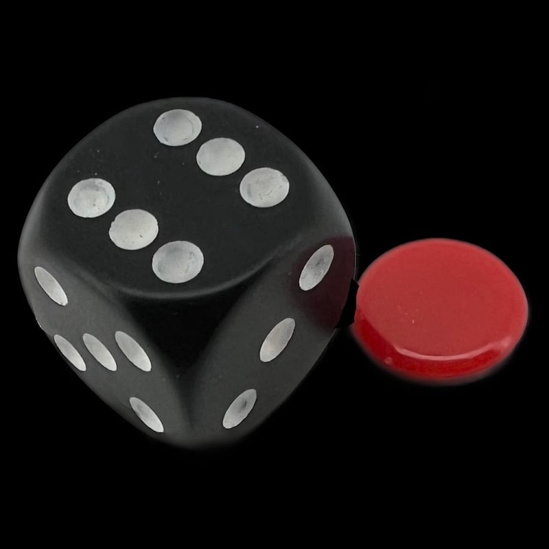 Counters Red Round 11mm