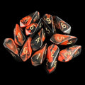 Crystal Caste Oblivion Red 12 x D6 Dice Set