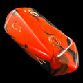 Crystal Caste Oblivion Red D10 Dice