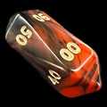 Crystal Caste Oblivion Red Percentile Dice