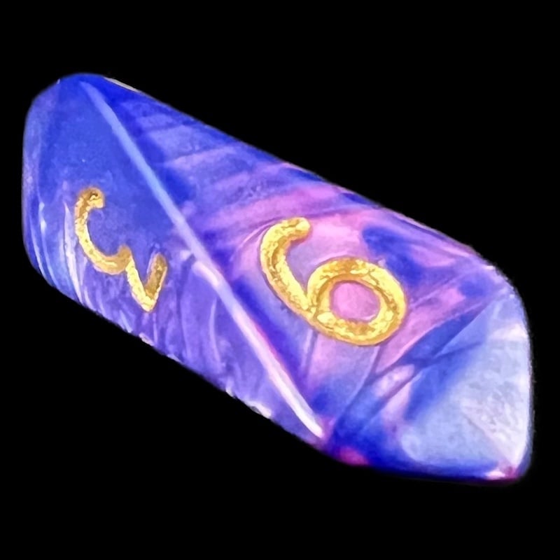 Crystal Caste Toxic Acid D6 Dice