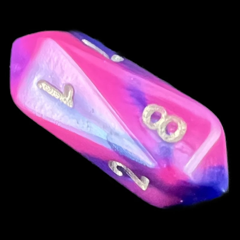 Crystal Caste Toxic Acid D8 Dice