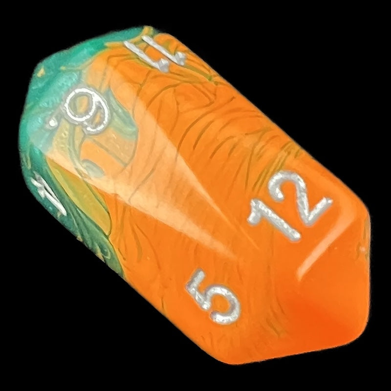 Crystal Caste Toxic Chemical D12 Dice