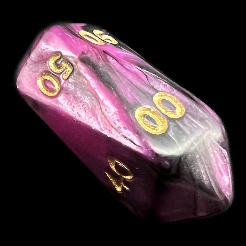 Crystal Caste Toxic Fallout Percentile Dice