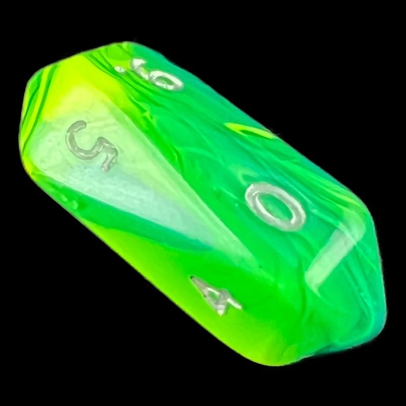 Crystal Caste Toxic Slime D10 Dice