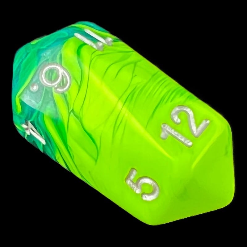 Crystal Caste Toxic Slime D12 Dice