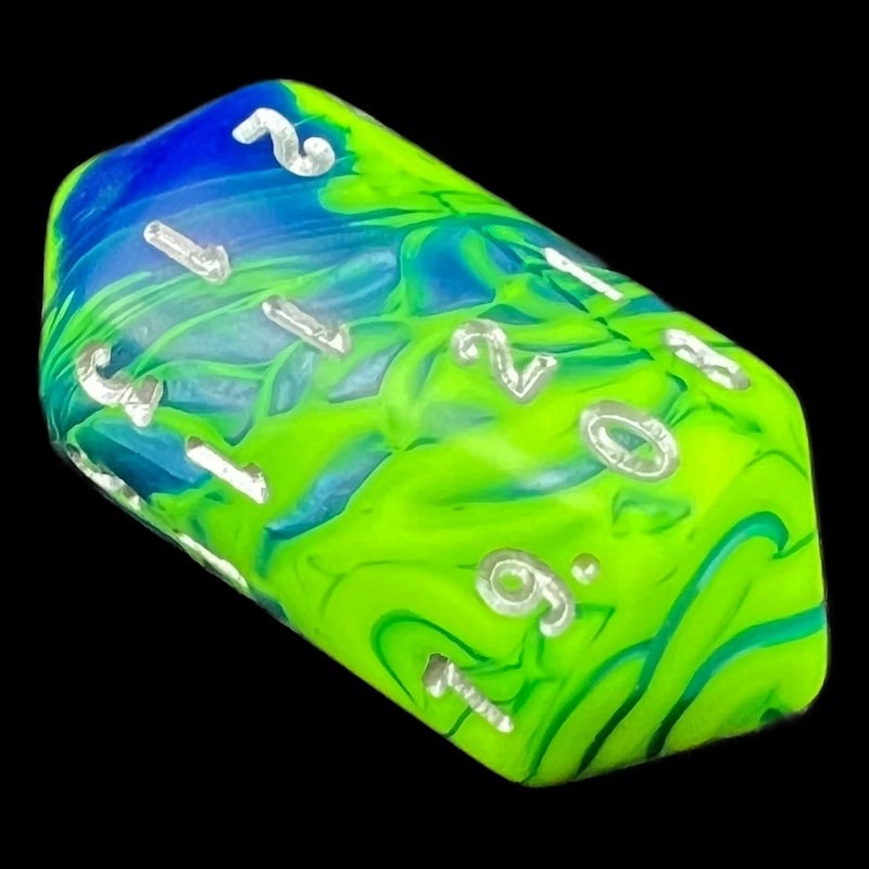 Crystal Caste Toxic Slime D20 Dice