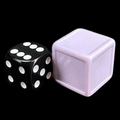 D&G Opaque Blank Lilac Indented 19mm D6 Dice