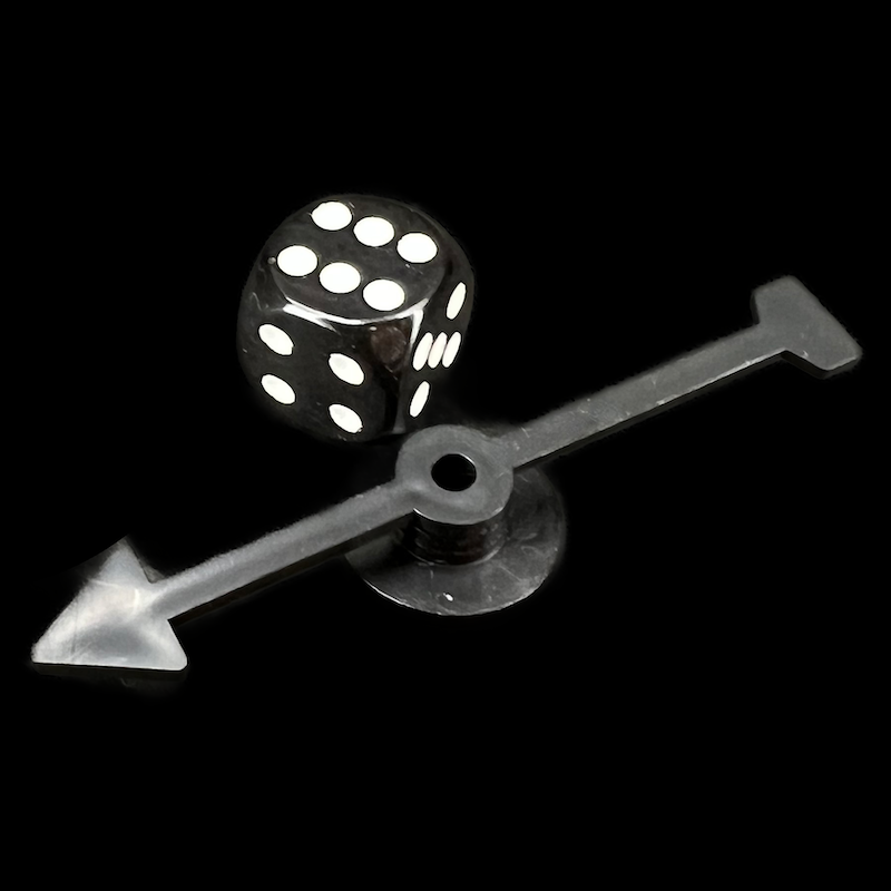 D&G Arrow Spinner Direction Randomizer Black