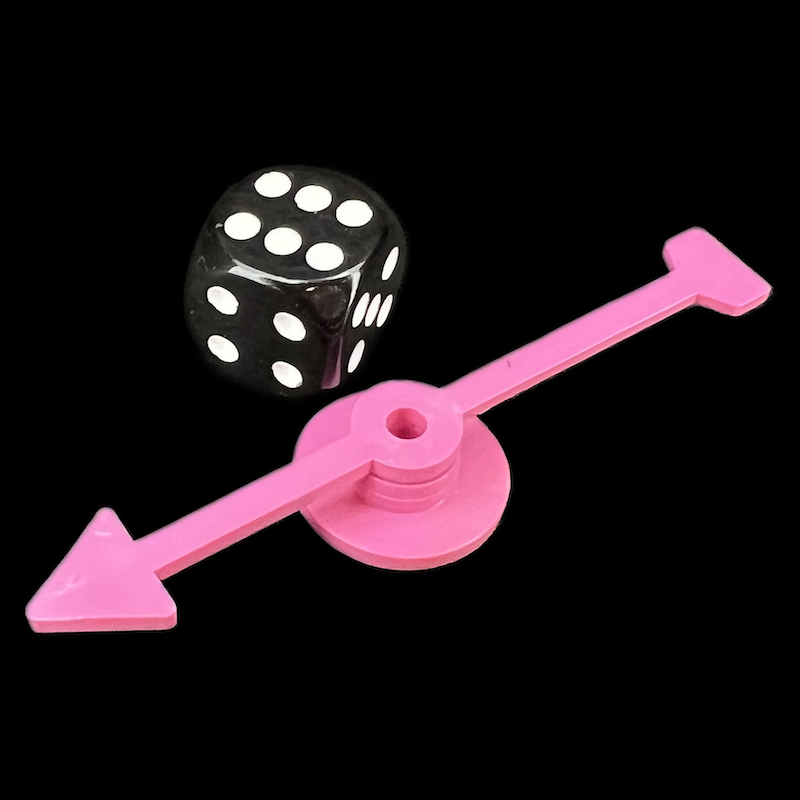 D&G Arrow Spinner Direction Randomizer Pink