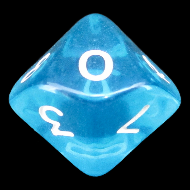 D&G Gem Aqua D10 Dice