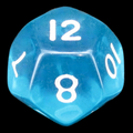 D&G Gem Aqua D12 Dice