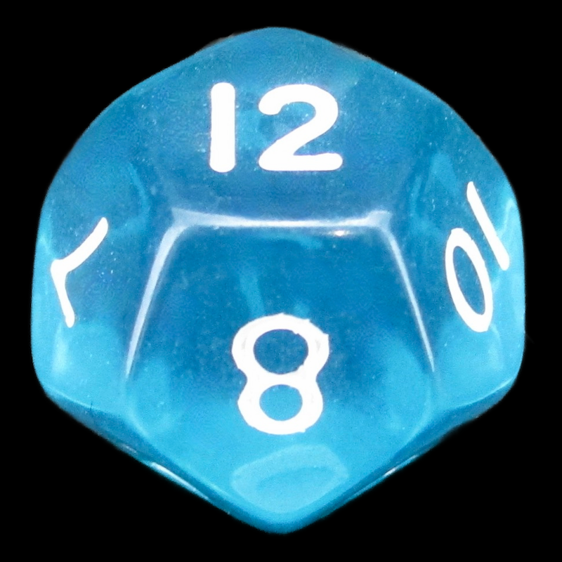 D&G Gem Aqua D12 Dice