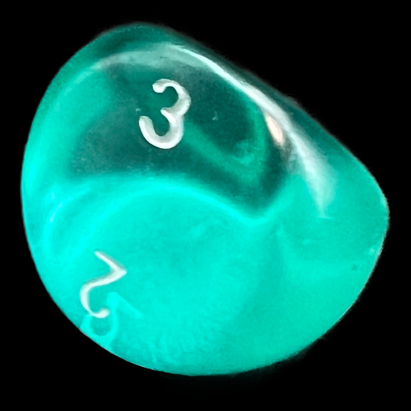 D&G Gem Aqua D3 Dice