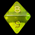 D&G Gem Blitz Aqua D8 Dice