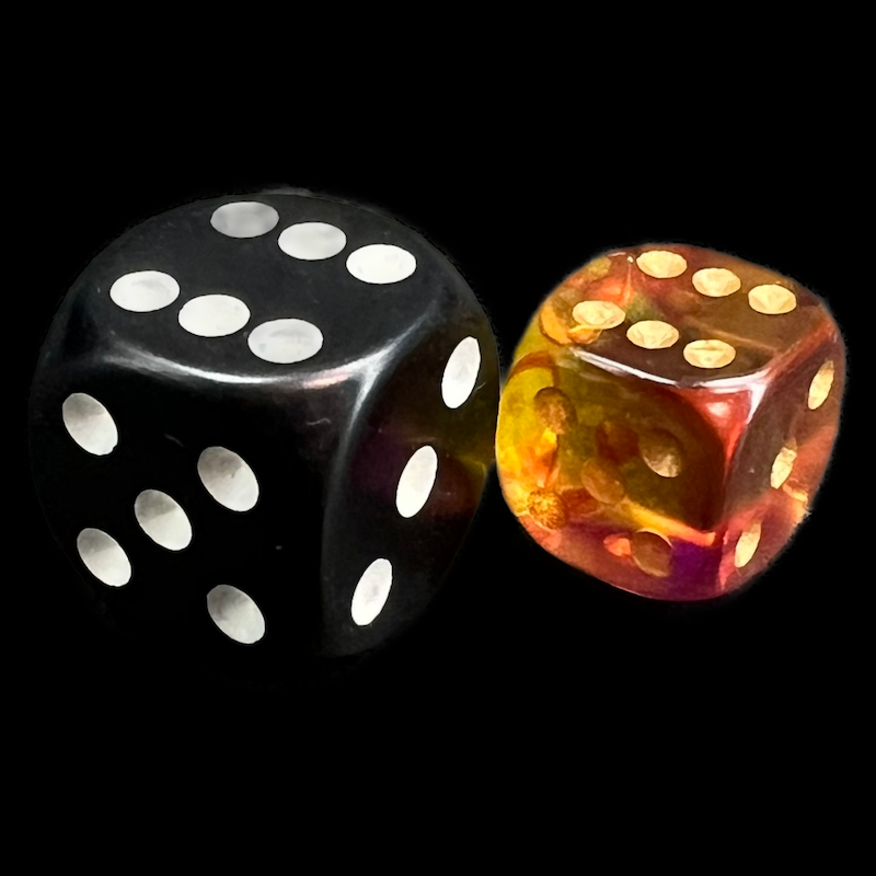 D&G Gem Blitz Purple 36 x D6 Dice Set