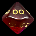 D&G Gem Blitz Purple Percentile Dice
